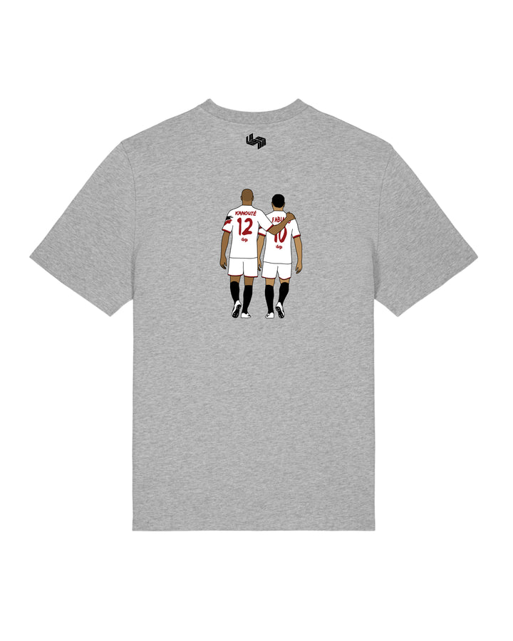 Camiseta Kanoute y Luis Fabiano