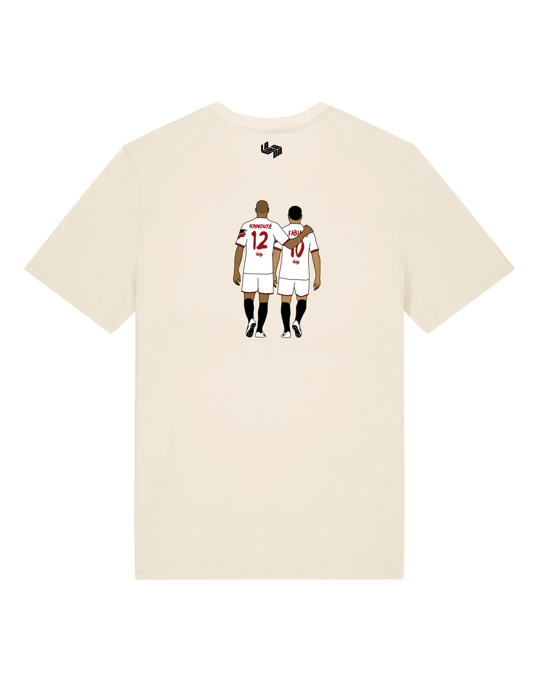 Camiseta Kanoute y Luis Fabiano