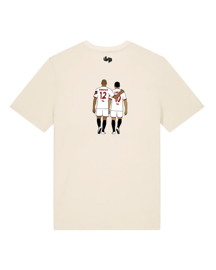 Camiseta Kanoute y Luis Fabiano