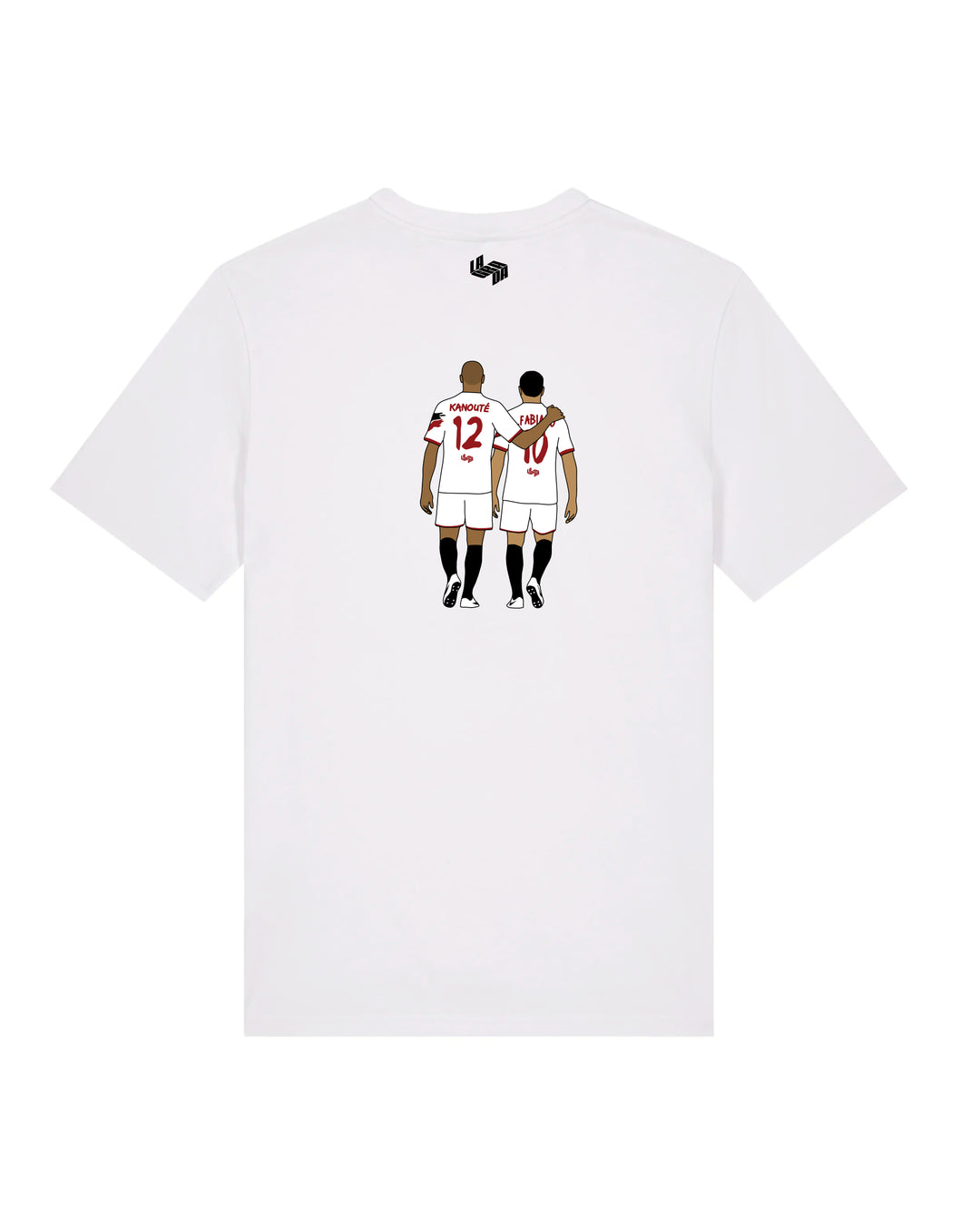 Camiseta Kanoute y Luis Fabiano