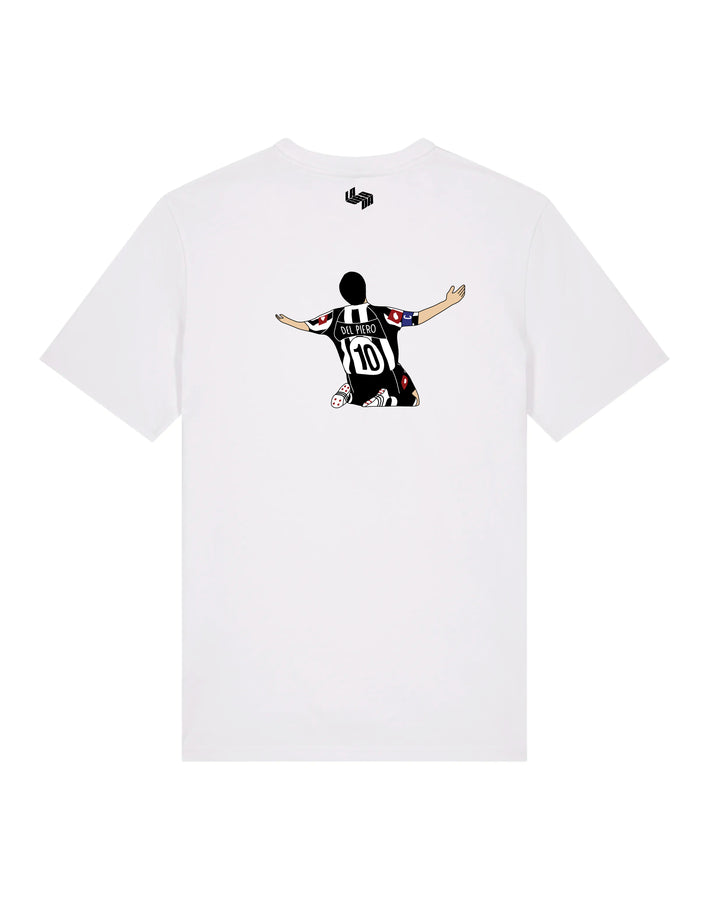 Camiseta  Del Piero Deslizando