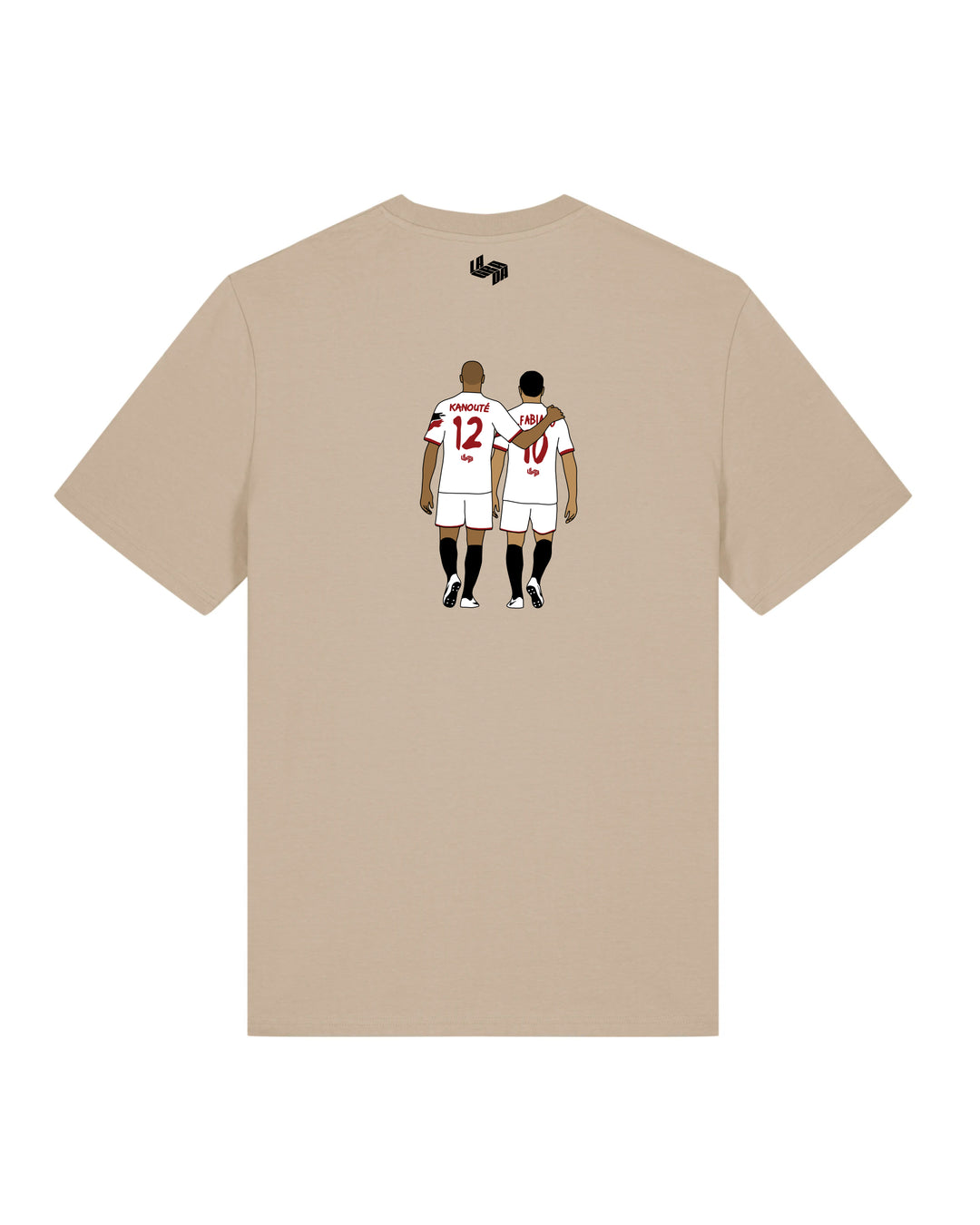 Camiseta Kanoute y Luis Fabiano