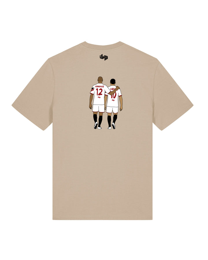 Camiseta Kanoute y Luis Fabiano