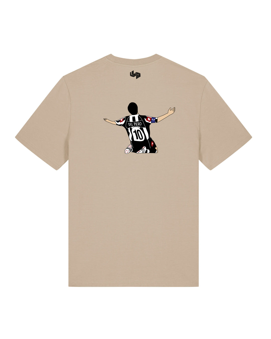 Camiseta  Del Piero Deslizando