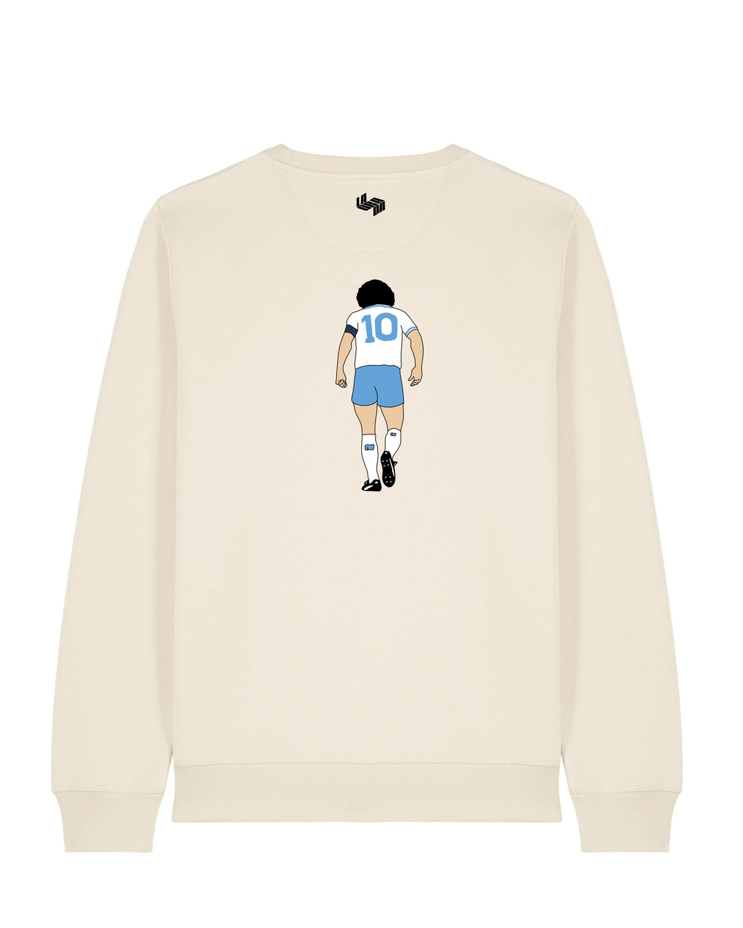Sudadera Maradona Napoles Blanca