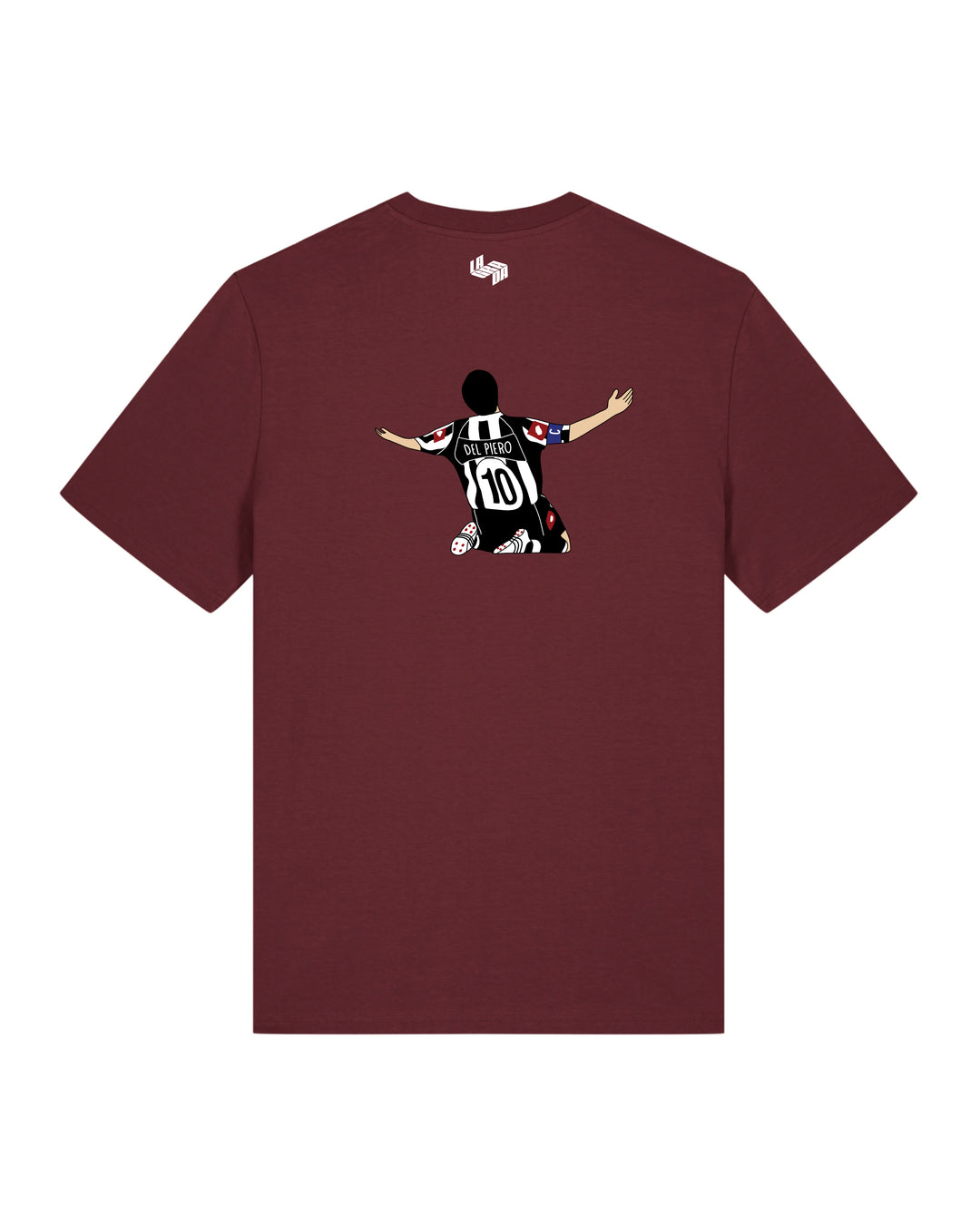 Camiseta  Del Piero Deslizando