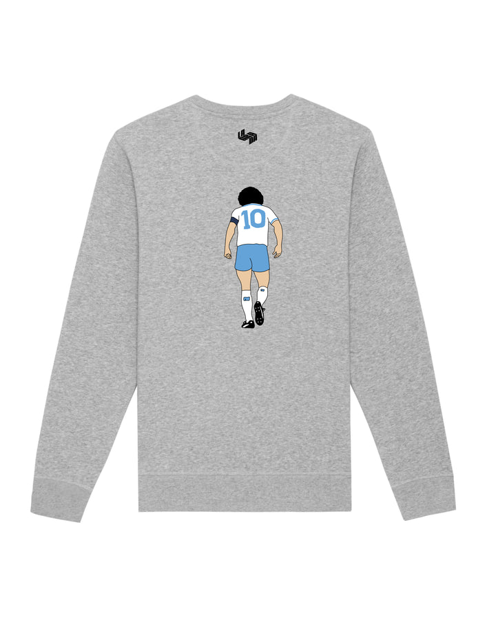 Sudadera Maradona Napoles Blanca
