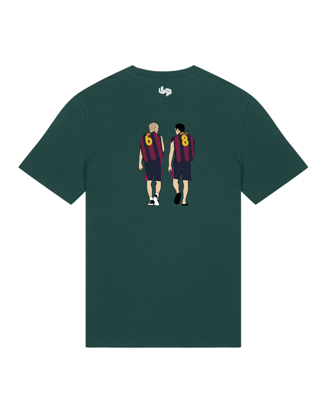 Camiseta  Xavi Iniesta