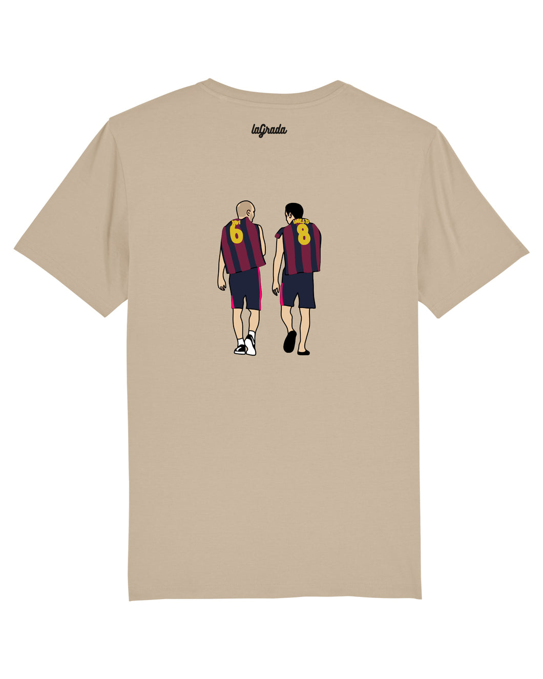 Camiseta Xavi e Iniesta